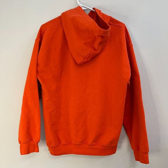 Biggie Smalls The Notorious B.I.G. King Hoodie Hooded Sweatshirt Orange Medium - Picture 3 of 5